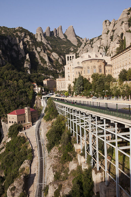 Monestir de Montserrat景色